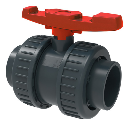 Válvula Con Doble Tuerca Unión 1/2 Pulgada Aqupla