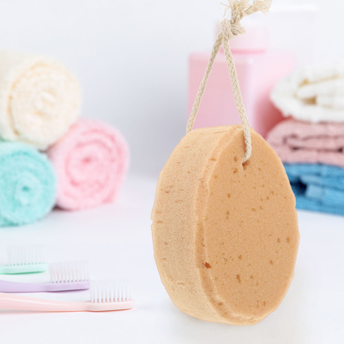 Esponja De Baño Artificial Con Forma De Panal De Algodón Con