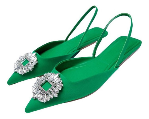 Sandalias Puntiagudas For Fiesta De Bodas For Mujer, Zapat