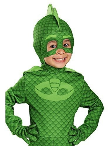 Máscara De Gekko De Pj Masks Para Niños - St