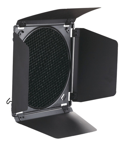Imagen 4 de 10 de Chapaletas Barndoor Flash Estudio C/ Panal Abejas Y Filtros
