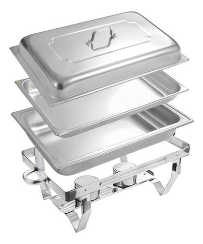 Calentadores De Comida Con Marco Rectangular Catering Para