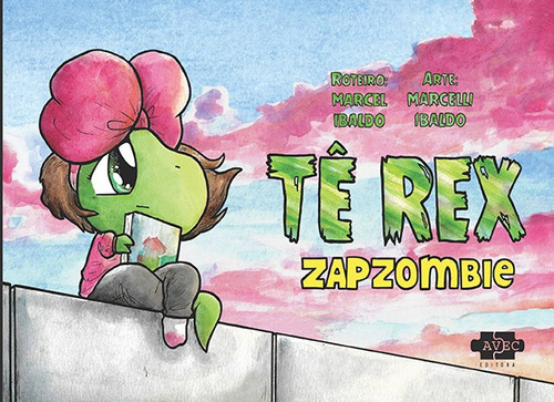 Tê Rex:ZapZombie, de Marcel, Ibaldo. Avec Editora e Comércio de Livros Ltda., capa mole em português, 2021