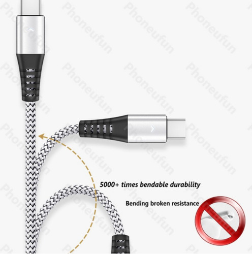 Cable Datos Tipo C De 1.80 Metros Alta Calidad Garantizada 