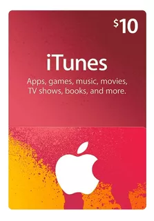 Tarjeta De Regalo Gift Card Itunes 10 Usa - Entrega Segura !