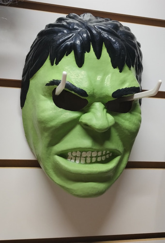 Mascara Latex Tipo Hulk Hombre Verde Halloween Fiesta