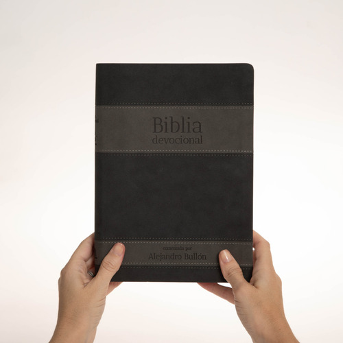 Biblia Devocional (comentada Por A. Bullón) - Negro Editorial Editorial Aces, Tapa Blanda En Español