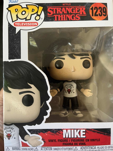 Funko Pop! Stranger Things 4a Temporada: Mike #1239