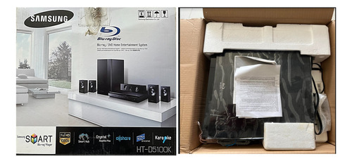 Home Theater 5.1 Samsung Ht-d5100k, Karaoke, Nuevo En Caja