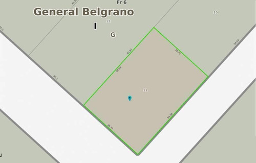Imagen 8 de 9 de Terreno En Venta Con Galpones | 1951 M2 | 35,75 X 54,58 | Gral. Belgrano Buenos Aires