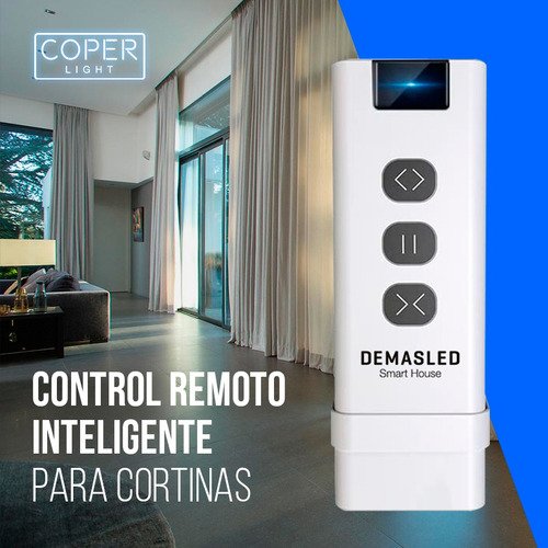 Control Remoto Inteligente Para Cortinas Domo-28 Domotica