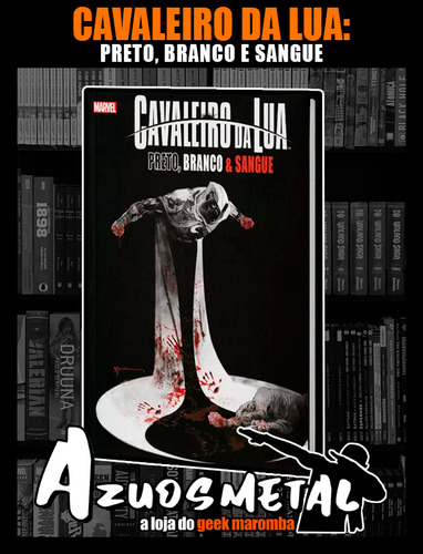 Cavaleiro Da Lua: Preto, Branco E Sangue [hq: Panini]