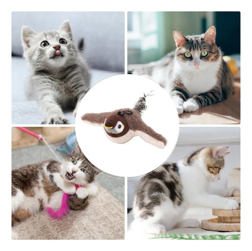 ** Brinquedo Para Pássaros E Gatos Brinquedo Esvoaçante