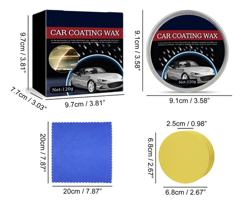Cera De Revestimiento Para Automóviles O Pintura Para Automó