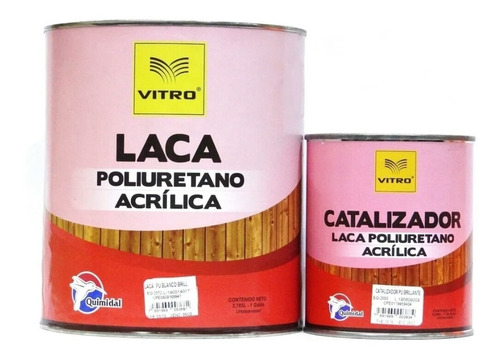 Laca Poliuretano Acrilica Blanco Gal +2 Cataliz 