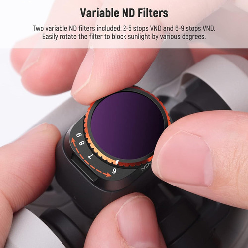 Cx Filtro Neewer Variável Cpl Uv Nd Para Dji Mini 3 Pro -4x
