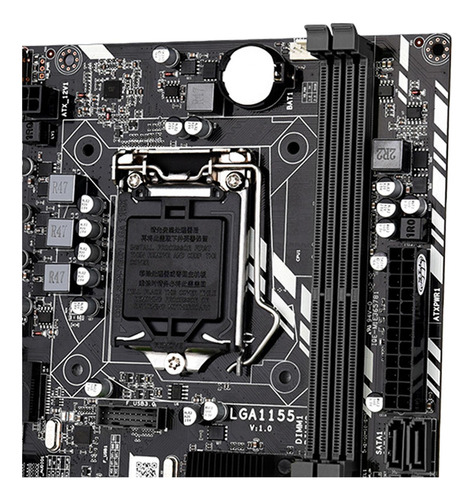 H61m Desktop Motherboard Sata2.0 Puerto Socket Channel Ddr3