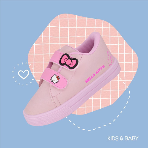 Imagem 2 de 2 de Tenis Kid & Baby Bb Hello Kitty 7127
