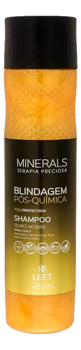 Shampoo Blindagem Pós-química Ouro Nobre 290ml - Left