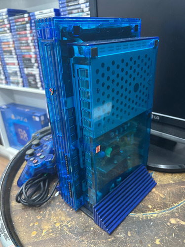 Playstation 2 Translúcido Azul (Usado)