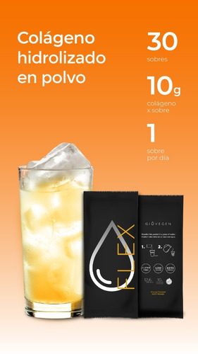 Imagen 5 de 8 de Giovegen Flex - Colágeno Hidrolizado Bebible