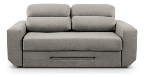 Sillón Sofa Cama 2 Cuerpos Ecocuero Moderno - Verona Lobuno Diseño De La Tela Eco Cuero