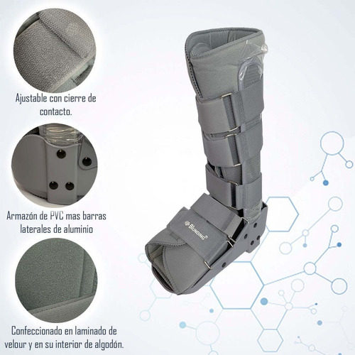 Imagen 5 de 9 de Bota Ortopédica Inmovilizadora Larga - Blunding