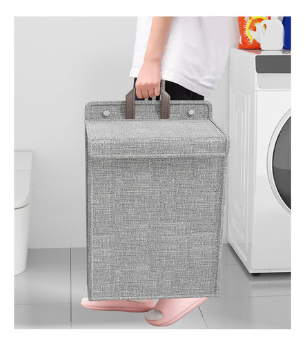 Cesto De Ropa Sucia Plegable Para Colgar En La Pared