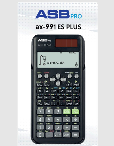 Calculadora Cientifica Asb Pro Ax-991 Es Ecuacion Integrales Negro