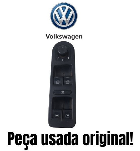 Botão Vidro Elétrico Esquerdo Volkswagen Jetta