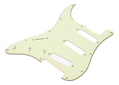 Guitarra De 11 Furos Pickguard, Material Elétrico De Pvc, À