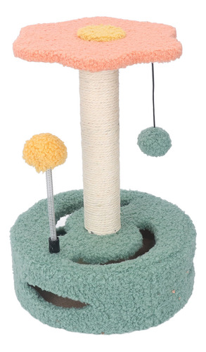 Árbol Interactivo Para Atrapar Gatos Y Rascar Sisal