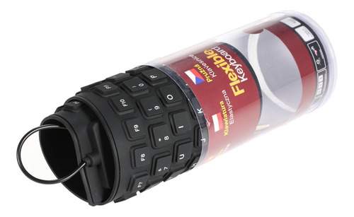 Enrolamento De Teclado Para Silicone Com Fio Lavável Com Tec