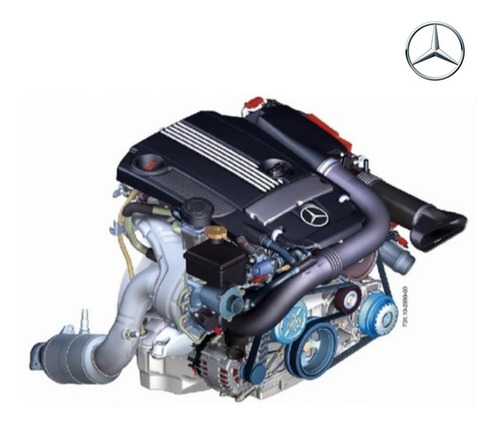 Kit Distribucion Cadena Y Tensor Mercedes Motor 271 C200 Cgi