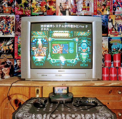Cartucho De Sega Contra The Hard Corps (Usado)