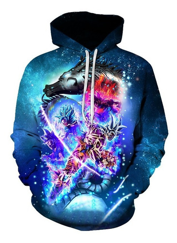 Patrón De Moda Sudadera Super Saiyan Vegeta Dragon Ball