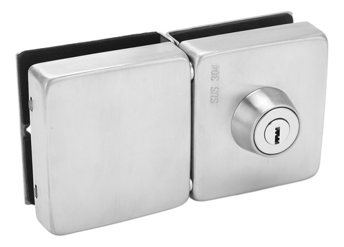 Cerraduras De Puerta De Vidrio Sin Marco, 2 Piezas, Cerradur