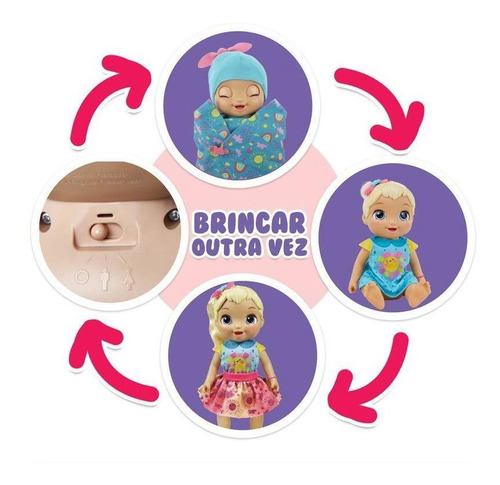 Baby Alive Baby Grows Up - Muñeca que crece y habla