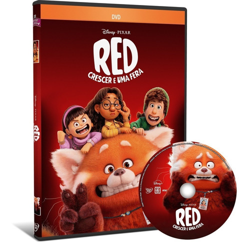 Dvd Red: Crescer É Uma Fera (2022)