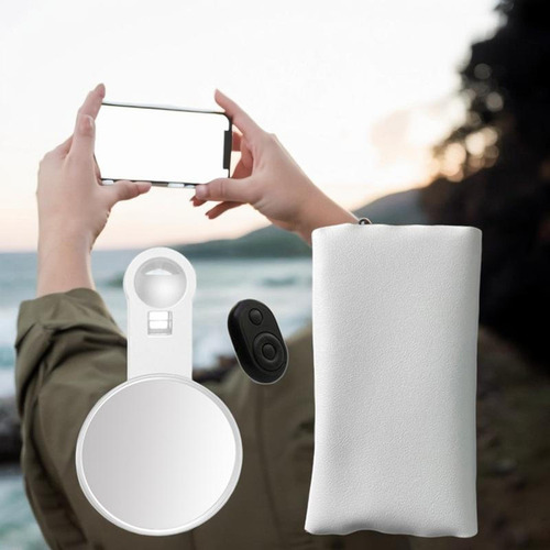Espejo Para Selfies Con Cámara Trasera De Teléfono,