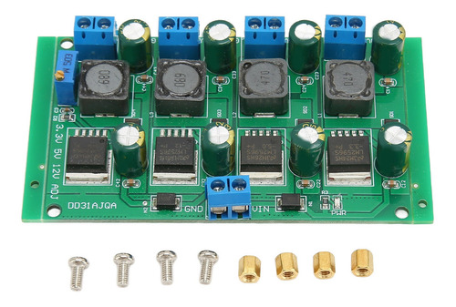 Suministro De Módulo De Alimentación 3a 3.3v 5v 12v Protecci