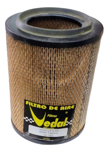 Filtro De Aire Vedal Vr-797 Para Camion Hino Gazelle 2,5 D