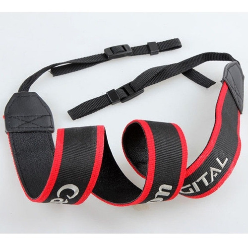 Alça Canon Pescoço Tiracolo Dslr Neck Strap