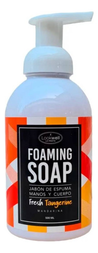 Lookwell Jabón Espuma Manos Y Cuerpo Fresh Tangerine 500ml