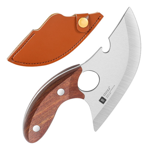 Tivoli - Cuchillo Pequeño Ulu De 5 Pulgadas, Cuchillo De Coc