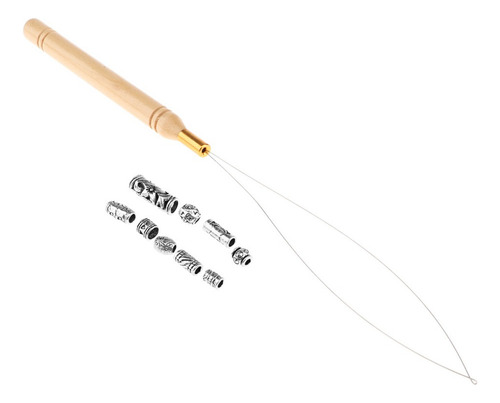~ Enhebrador De Agujas De Bucle For Extensiones De Cabello +