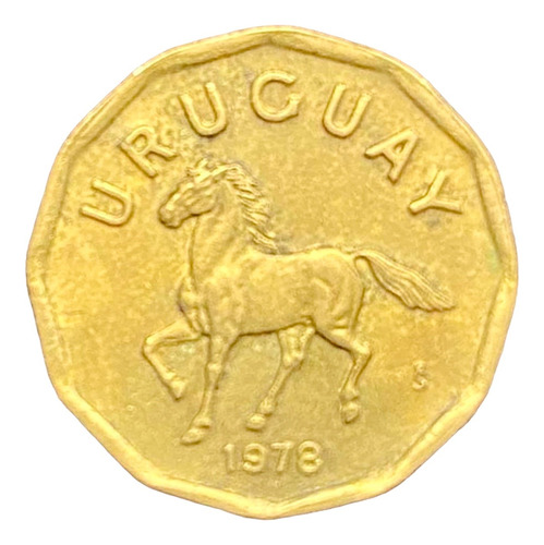 Uruguay - 10 Centésimos - Año 1978 - Km #66 - Caballo