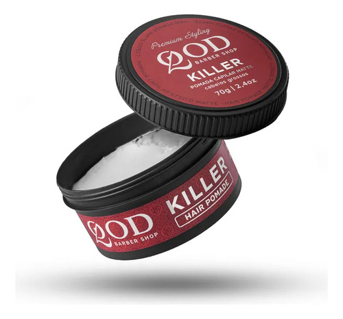 Pomada Capilar Modeladora Matte Alta Fixa Qod Blackfrieday