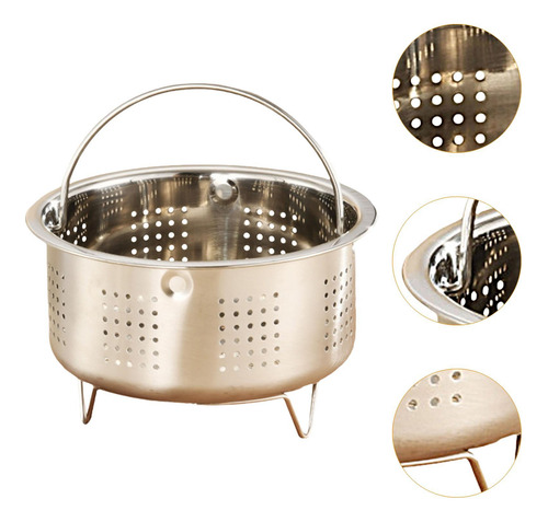 Vaporizador De Alimentos 13,8 Cm X 8 Cm Orificios De Drenaje
