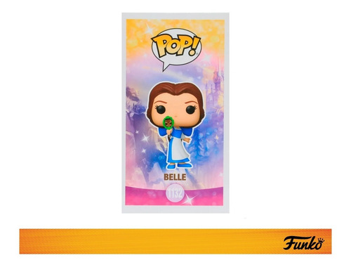 Funko Pop! Disney Bestia Y Bella Bella Con Espejo Vestido